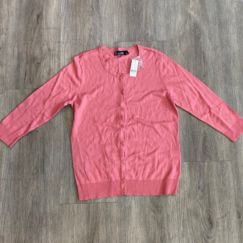 7th Avenue size large cardigan